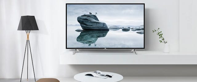 Samsung TV showcases audio-visual content with diverse features through its screen and speakers, offering varied sizes, resolutions, and smart capabilities.